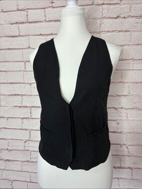 Balsa.NYC for Jose Andres Group Deep V Vest EUC Size 4